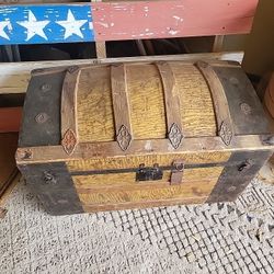 Antique Steamer Trunk