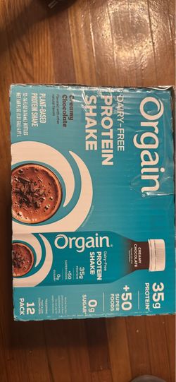 Orgain Dairy-Free Protein Shake 12-Pack Chocolate