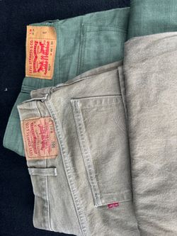 Levi's 501 Jeans Bundle – Green and Gray