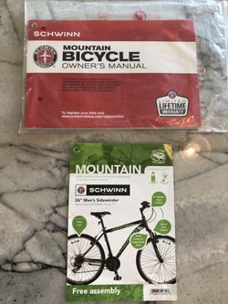 Schwinn sidewinder bicycle / bike 26 inch ( 5’4 - 6’2 size )