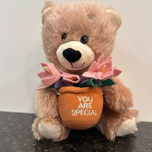 Build a Bear &quot;You Are Special&quot; teddy bear plush stuffed light brown 9&quot; sitting 