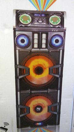 Bluetooth speaker sd card slot usb flash drive microphone included