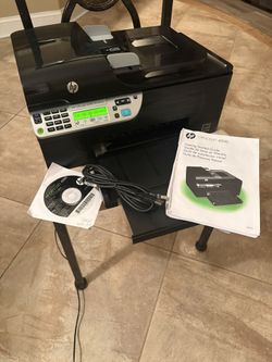 HP OfficeJet 4500 All-In-One Inkjet Wireless Printer TESTED. Print,scan, copy, fax.