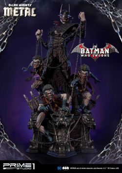 Batman who laughs statue