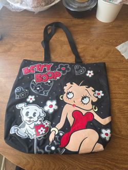 beetty boop tote bag