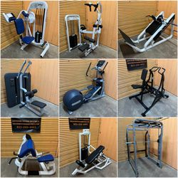 Tons Of Gym Equipment- Squat Rack, Leg Press, Full Gym, Smith Machine, Home Gym, Pullover, Benches, Curl /Extension, Hack Squat- Cybex, Nautilus, Flex
