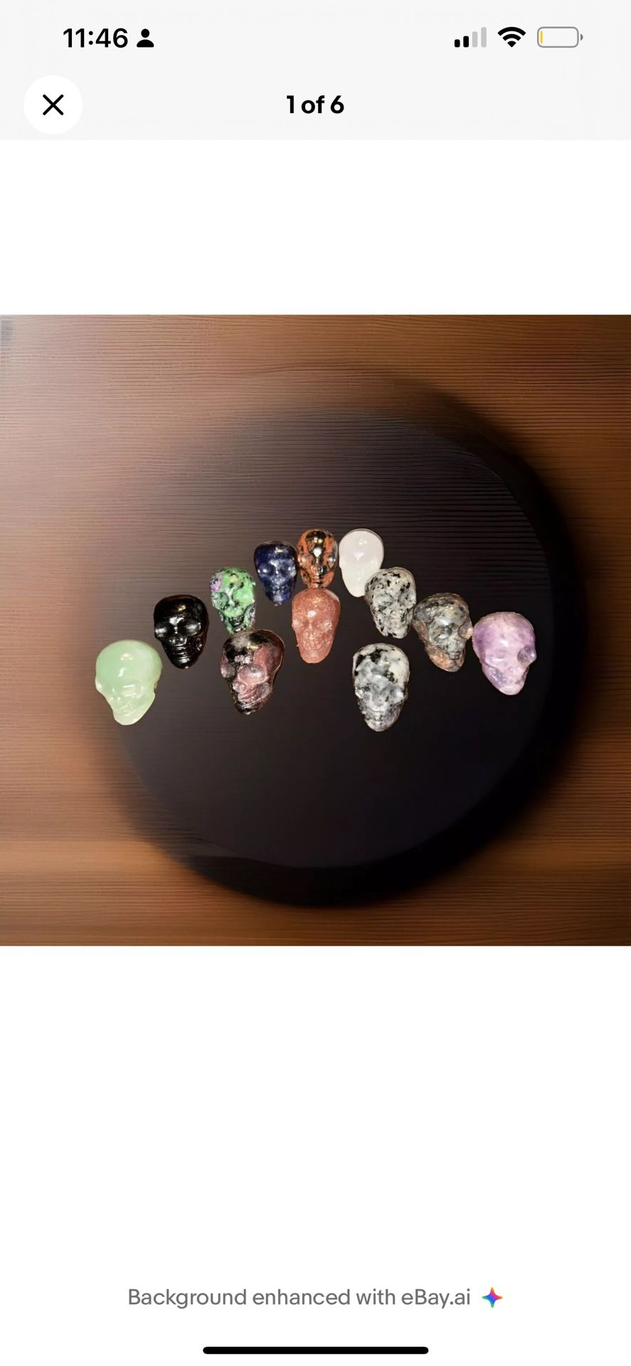 Crystal Skulls 18g, 13pc!