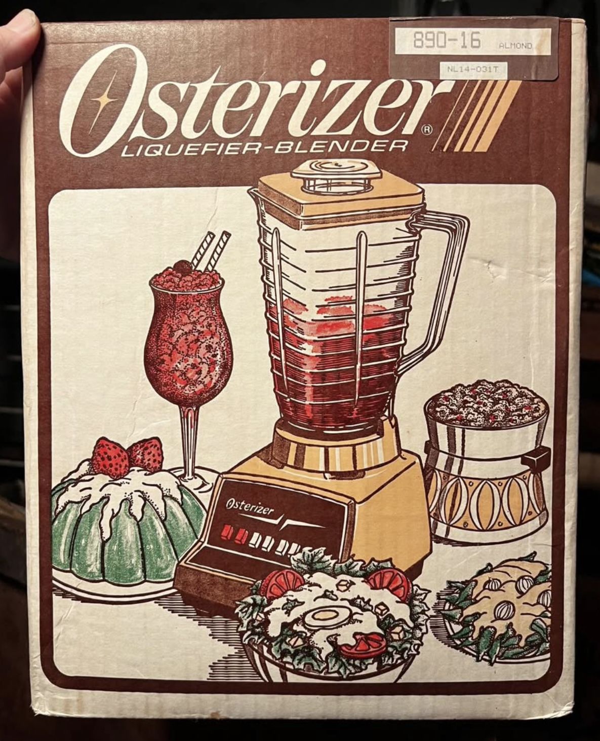 Vintage Osterizer Blender NOS