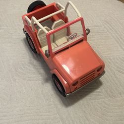 American girl doll Jeep