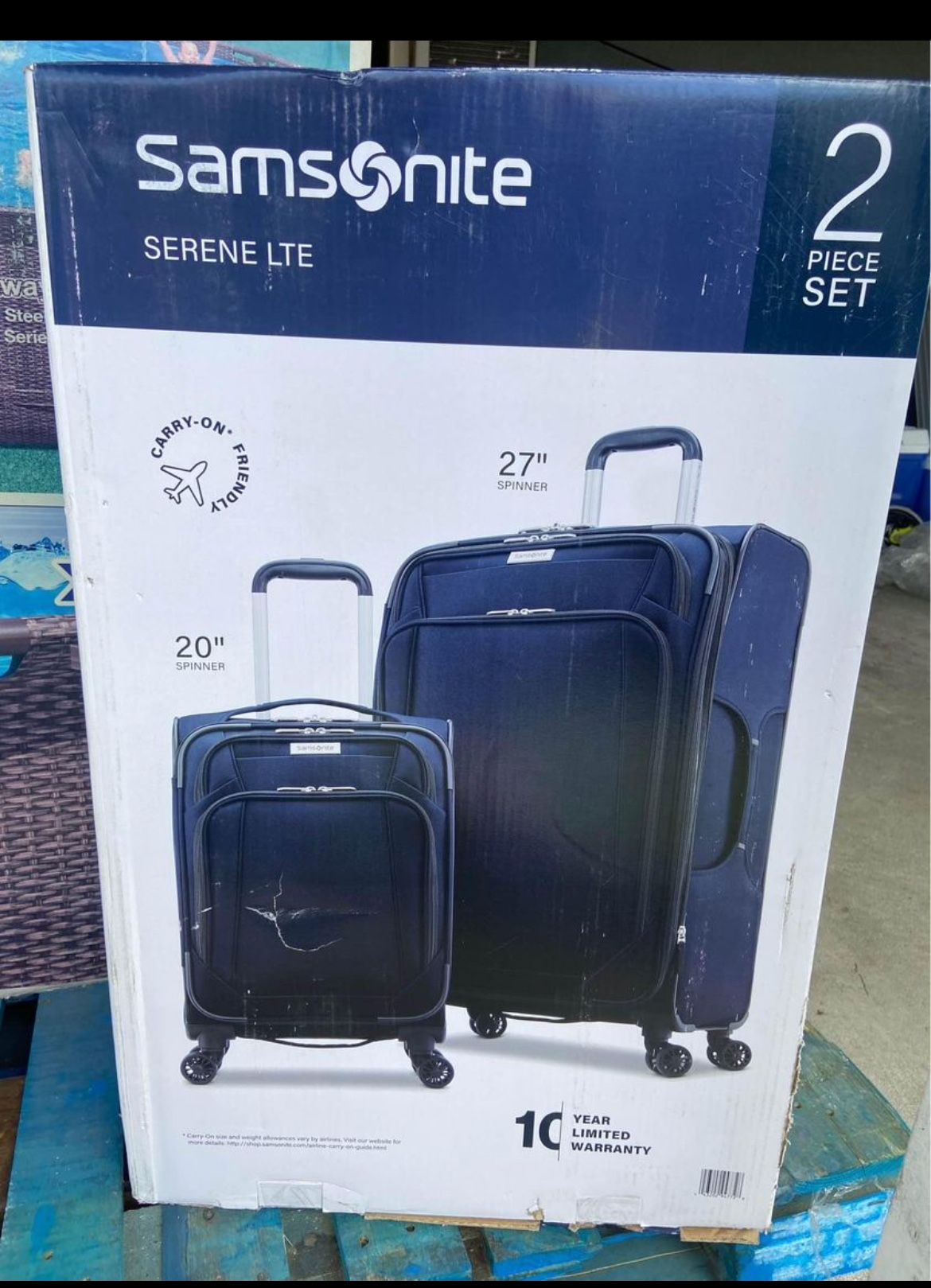 Samsonite Serene LTE Softside Spinner Luggage 2-Piece Set