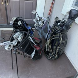 Golf Clubs And Bags