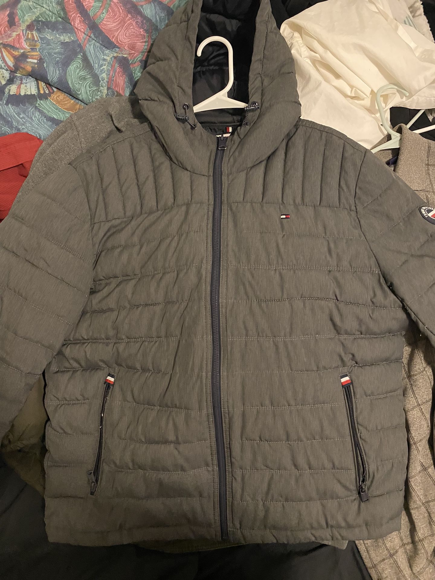 Tommy Hilfiger Grey Jacket Size Large