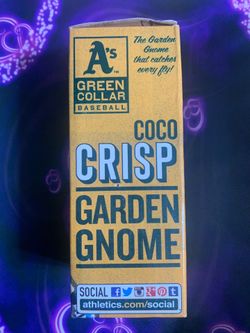 Oakland A's Coco Crisp Garden Gnome