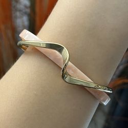 Gold cuff pink twisted Bracelet,Silver Cuff bangle bracelet,Chunky bracelet,Silver Cuff bangle bracelet,Cuff bangle,Gift for her him  DETAILS   * Brac