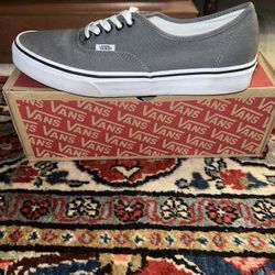 Vans Authentic Pewter Black Size 10.5