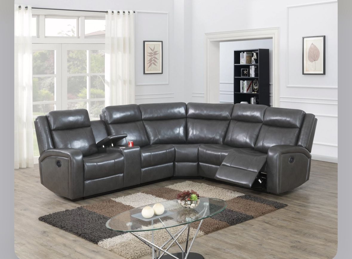 Sectional Recliner Sofa Set