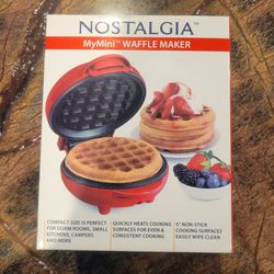 Nostalgia Waffle Maker