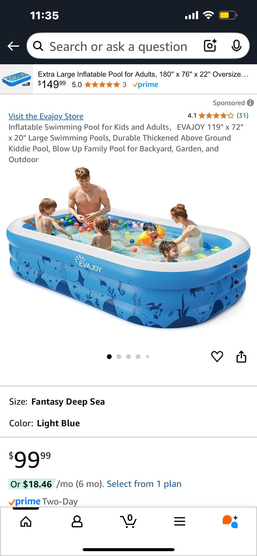evajoy swiming pool new