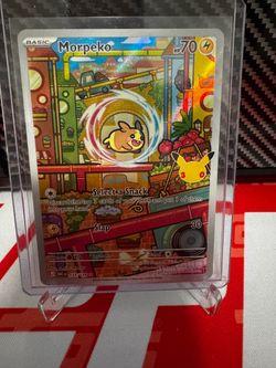 Morpeko 135/128 Holo Rare Pokémon Card