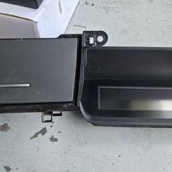 TSX Clock And Dash Compartment