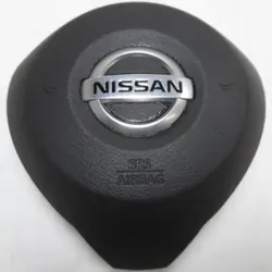 2017-2020 Nissan Rogue Left Driver Wheel Black Chrome Emblem