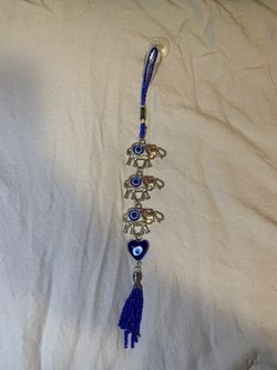 LuckyEye Crystal Elephant  - Evil Eye Accessory 