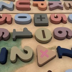 Two Sets Of Letters and Numbers