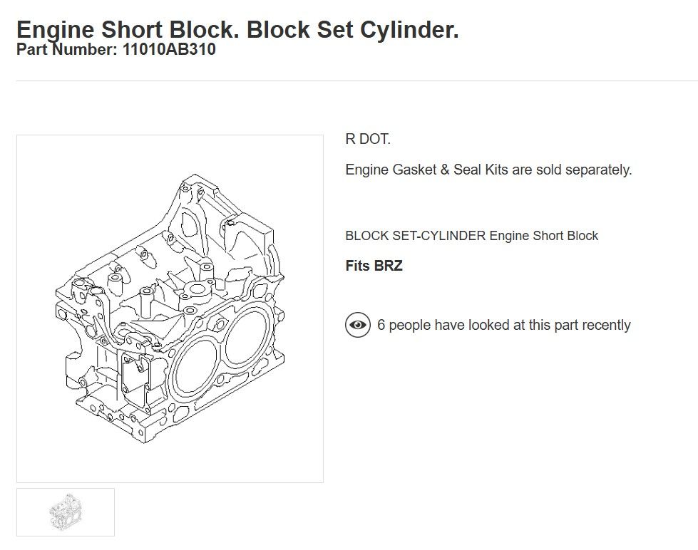 FA20 Block Only