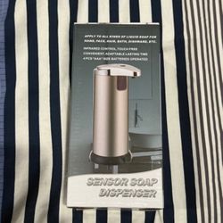 250ml Stainless Auto Handsfree Sensor Touchless Soap Dispenser Kitchen Bathroom