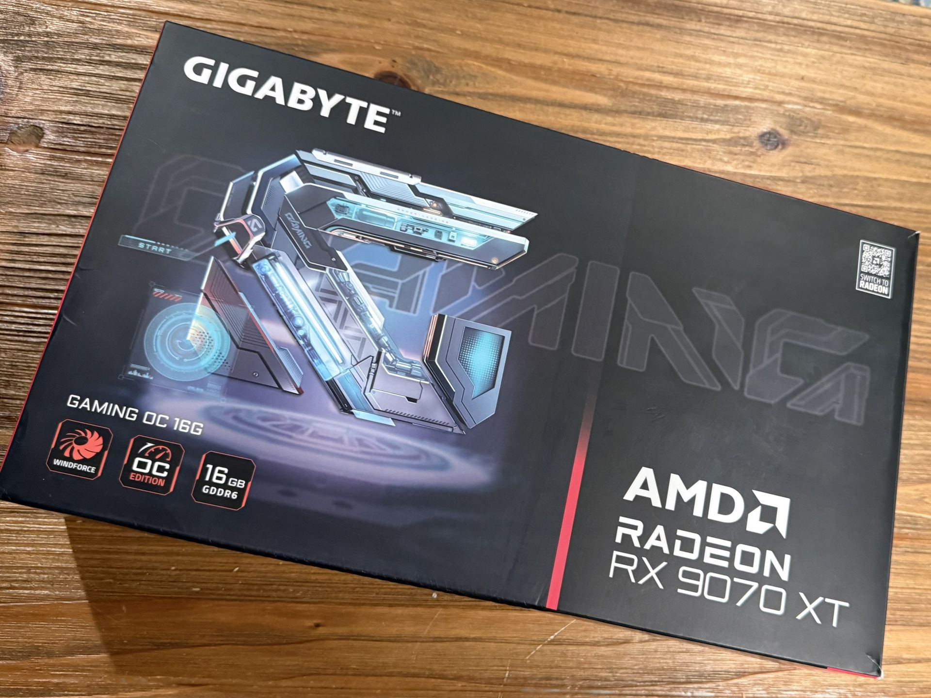 RX 9070 XT AMD Top End Graphics card