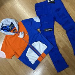 New Stacked Jeans New Jacket 