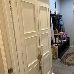 Large White armoire 