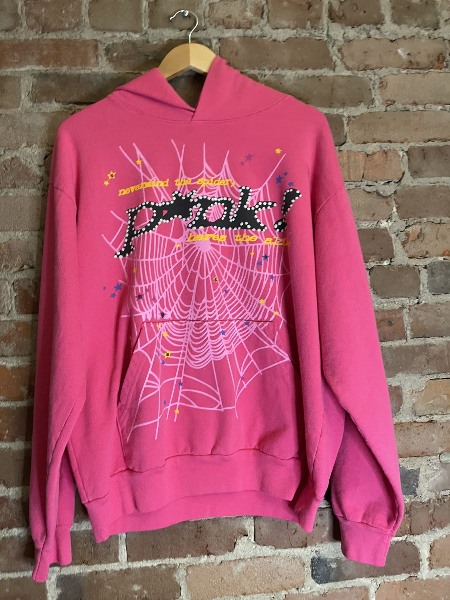 Pink “Punk” Spyder YSL Hoodie 