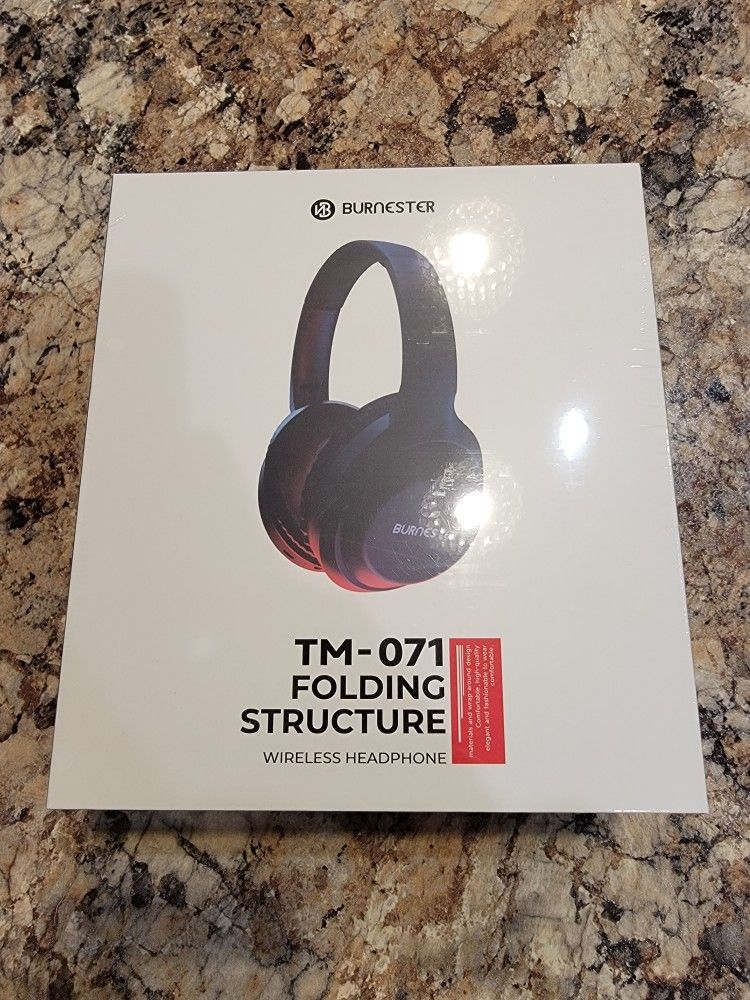Burnester TM-071 Foldable Wireless Headphone