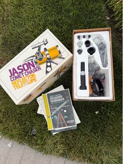 Vintage Jason Comet Chaser Reflector Telescope (Model Comet 480) – Open Box / Unused