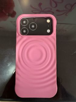 iPhone 17 pro max pink case