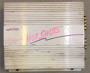 Rare old school precision audio car amp