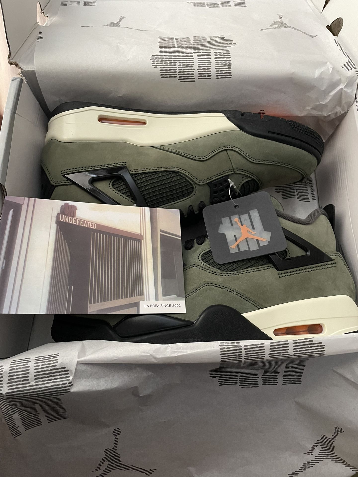 Unreleased Jordan 4 Undefeated