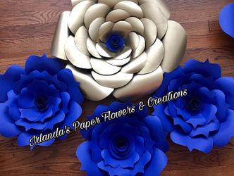 Paper Flowers/ party or home decoration
