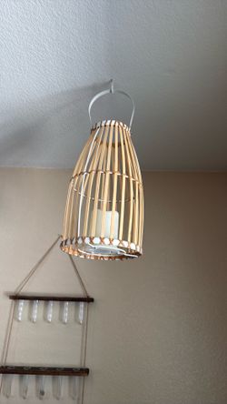 Hanging led light lanterns