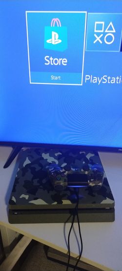 PlayStation 4 Slim+Dual shock 4 wireless remote