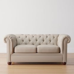 Taupe/Grey Pottery Barn Sofa - Like New, Smoke And Pet Free, Less Than Two Years Old!