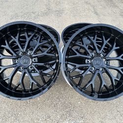 BRAND NEW 22x10 INCH TIS OFF-ROAD RIMS
