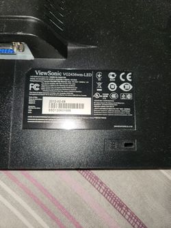 24 Inch ViewSonic Monitot