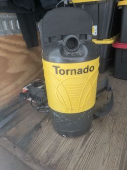 Tornado commercial back pack vacum