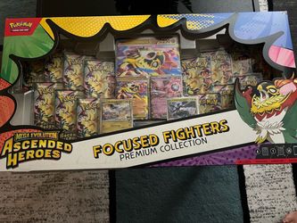 Pokémon Mega Evolution Ascended Heroes Focused Fighters Premium Collection