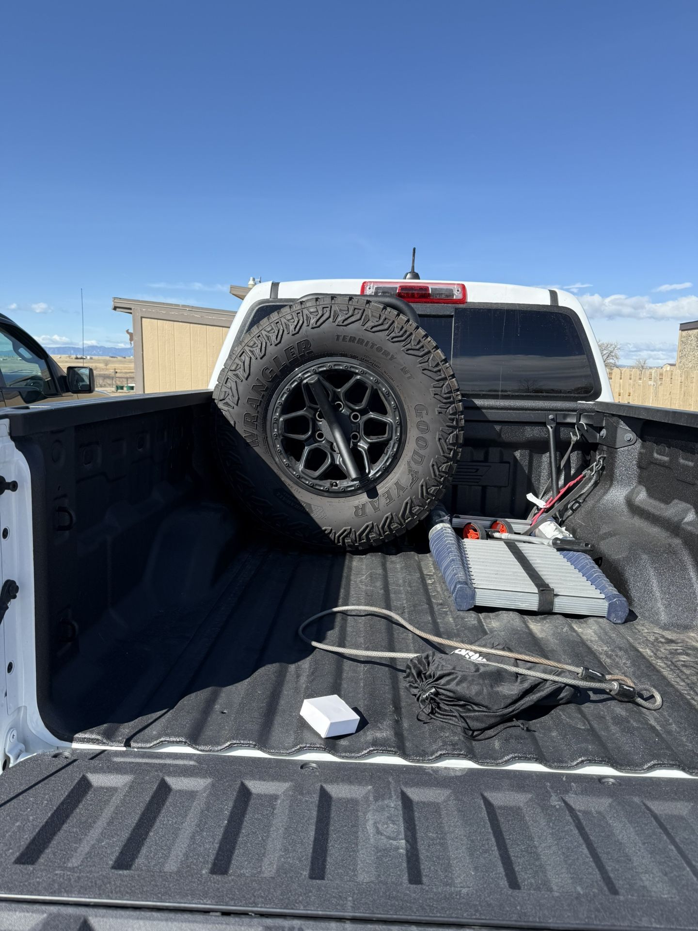 2024 Chevrolet Colorado In Bed Wheel Mount