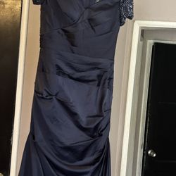 Navy Blue Formal Dress NWT