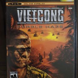 VIETCONG PURPLE HAZE - MICROSOFT ACTIVISION 2002 XBOX VIDEO GAME