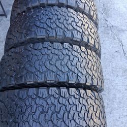 4 Used Tires 265/65r17 Bfgoodrich Ko2 🤑free Installation And Balance ‼️